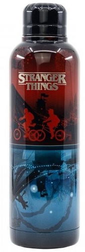 Stranger Things - Upside Down - nerezová láhev na pití - Láhev na pití - Hlavní obrázek