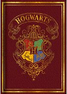Notizbuch Harry Potter - Hogwarts Houses - Notizbuch - Zápisník