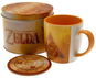 The Legend of Zelda - Golden Triforce - Tasse und Untersetzer in Zinnbox - Geschenkset