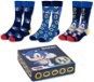 Socks Sonic - 3 páry ponožek 35-41 - Ponožky