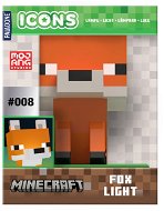 Minecraft – Fox Icon – lampa dekoratívna - Figúrka