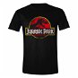 Jurassic Park - Distressed Logo - tričko - Tričko
