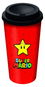 Super Mario – Star – cestovný hrnček - Cestovný hrnček