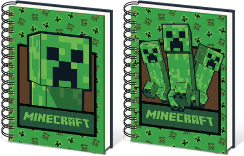 Minecraft - Creeper - jegyzetfüzet