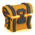 Fortnite - Chest - dekorativní lampa