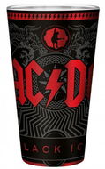 AC/DC: Black Ice - sklenice z čirého skla - Sklenice