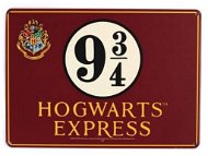 Harry Potter – Platform 9 3/4 – plechová ceduľa na stenu, veľ. A5 - Ceduľa