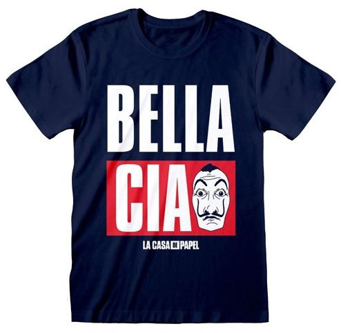 T shirt bella on sale ciao casa de papel