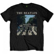 The Beatles - Abbey Road & Logo - tričko - Tričko