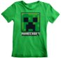 Tričko Minecraft - Creeper Face - dětské tričko - 5-6 let - Tričko