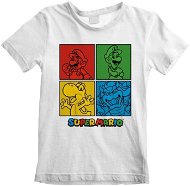 Super Mario – Squares – detské tričko –  7 – 8 rokov - Tričko