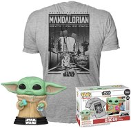 Star Wars: Mandalorian - figura és póló XL - Póló