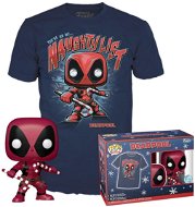 Deadpool - tričko M s figurkou - Tričko