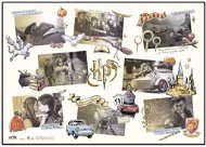 Harry Potter: Grafická koláž – podložka na stôl - Podložka na stôl