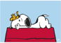 Snoopy: Doghouse  – podložka na stôl - Podložka na stôl