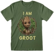 Marvel|Guardians Of The Galaxy|Strážci galaxie -  I Am Groot Badge  - tričko L - Tričko