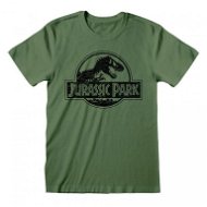 Jurassic Park|Jurský park – Mono Logo – tričko L - Tričko