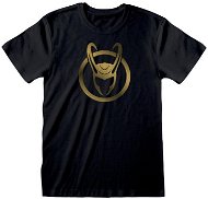 Marvel|Loki – Icon Gold – tričko S - Tričko
