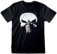 Marvel|Punisher - TV Skull Logo - tričko L  - Tričko