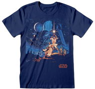 Star Wars|Hvězdné války - New Hope Vintage Characters - tričko S  - Tričko
