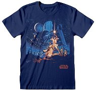 Star Wars|Hviezdne vojny – New Hope Vintage Characters – tričko - Tričko