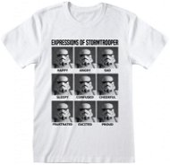 Star Wars|Hvězdné války - Expressions Of Stormtrooper - tričko L  - Tričko