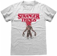 Stranger Things - Logo Demogorgon - tričko XL - Tričko