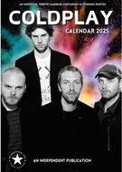 CALLDREAMS kalendář 2025 - Coldplay  - Nástěnný kalendář