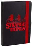 Netflix Stranger Things: Silhouette - A5 premium blok - Zápisník