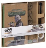 Star Wars The Mandalorian - set blok a kancelářské potřeby - Notepad