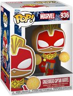 Funko POP! Marvel Holiday Gingerbread Captain Marvel - Figúrka
