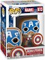 Funko POP! Marvel Holiday- Captain America - Figure