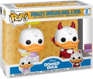 Funko POP! Disney Donald Duck- 2PK Donald's Shoulder Angel and Devil - Figure