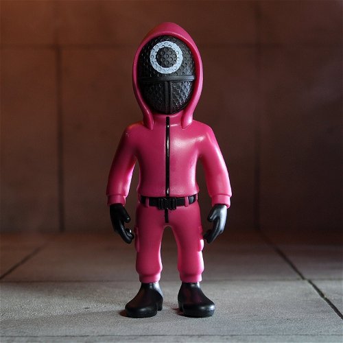 Minix Collectible Figurines Netflix Squid Game Masked Guard Vinyl Figure No  112