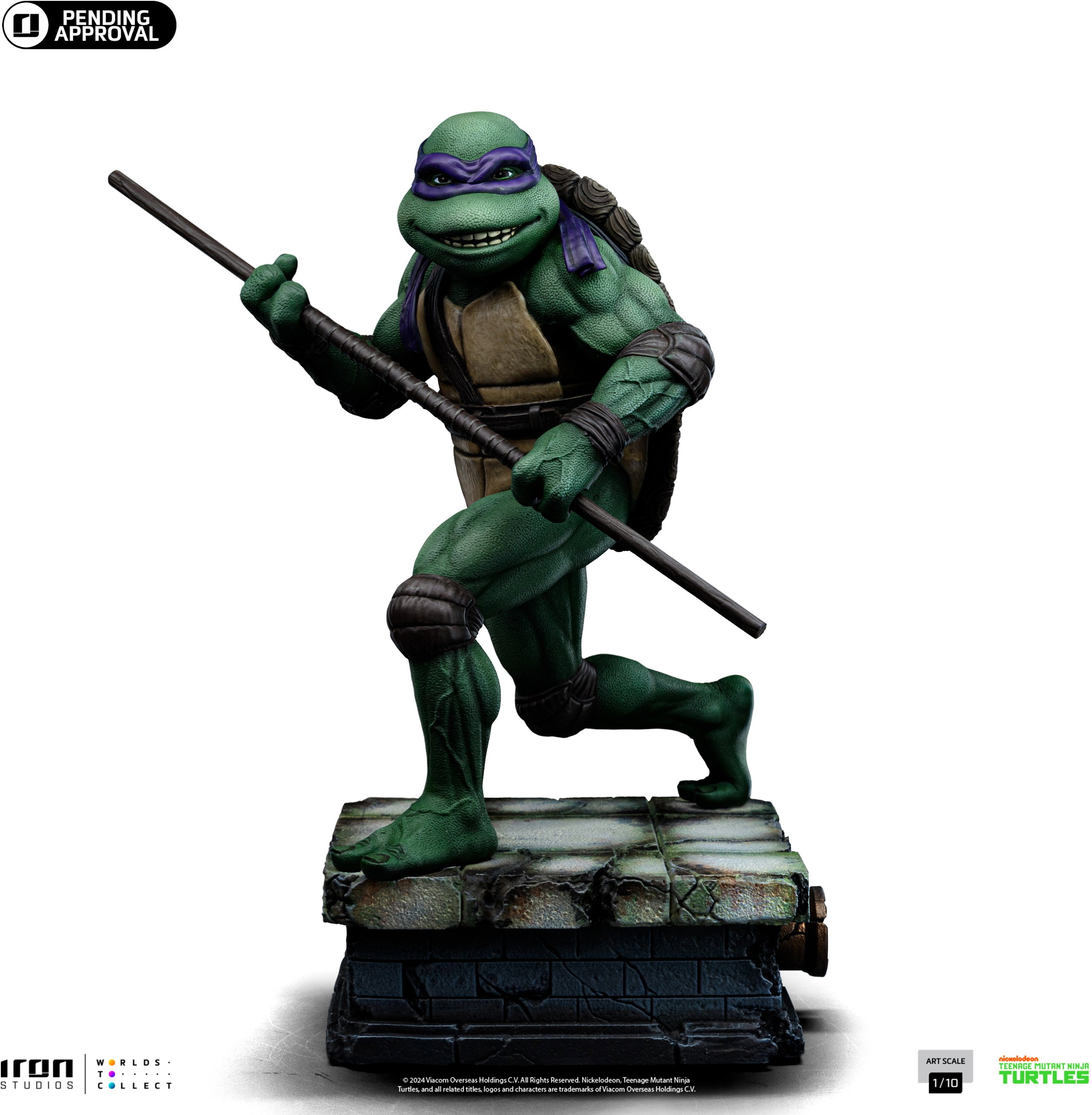 Teenage Mutant Ninja Turtles Movie - Donatello - Art Scale 1/10