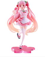 Taito Prize Hatsune Miku figurka Newley Written Sakura Miku Japanese Café - Figurka
