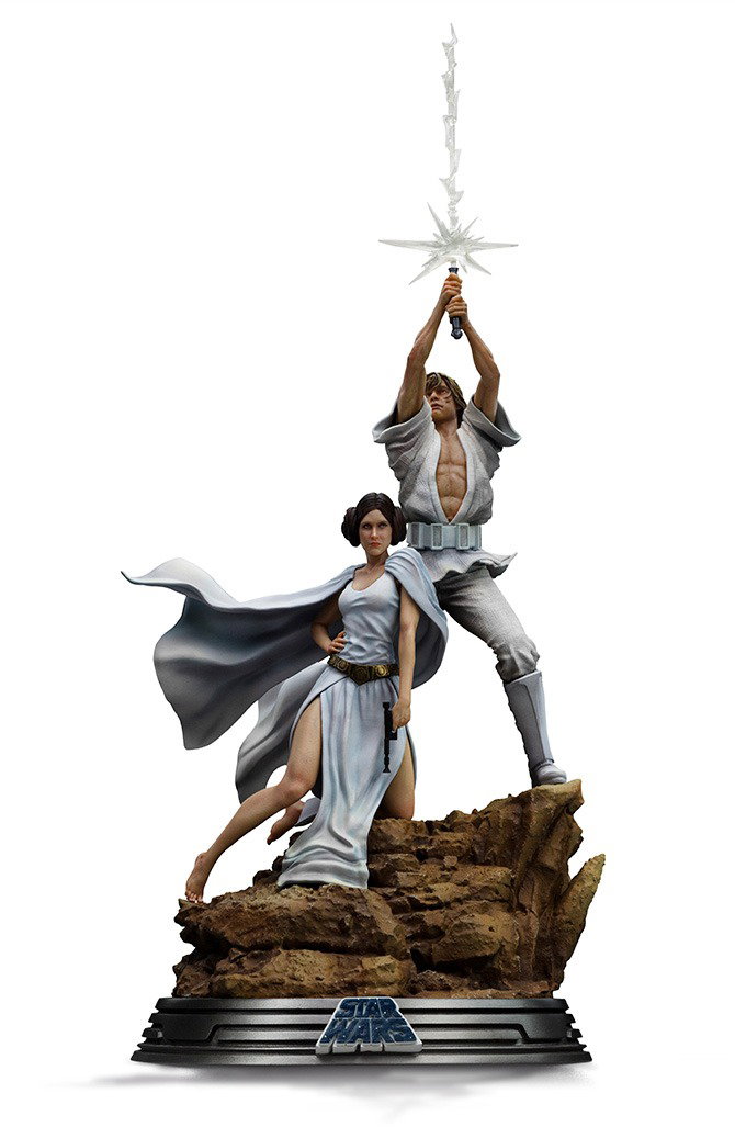 Star Wars - Luke and Leia - Deluxe Art Scale 1/10