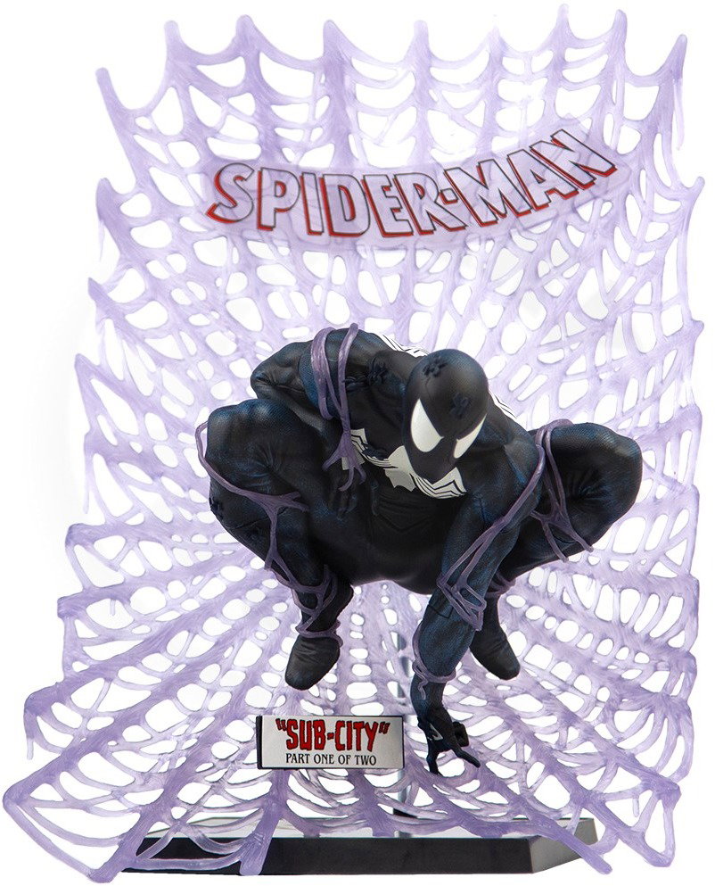 Marvel - Black Suit Spider-Man w/CH