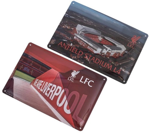 FC Liverpool: Anfield Stadium – sign set 2pcs Main image FC Liverpool: Anfield Stadium – sign set 2pcs - Sign - Main image