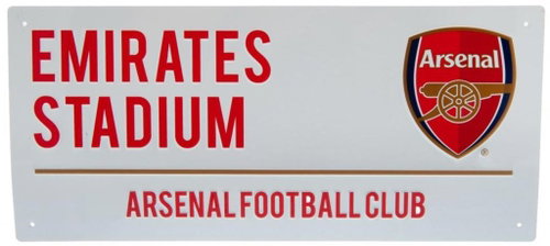 FC Arsenal: Emirates Stadium – sign - Sign - Main image