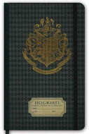 Blok A5  Harry Potter, Gold Logo Hogwarts - Zápisník