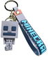 Dětská klíčenka Minecraft Skeleton s poutkem a karabinou - Klíčenka