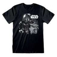 Star Wars The Mandalorian: Photo - Pánské tričko  - Tričko