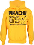 Pokémon: Pikachu Line Art - Pánská mikina s kapucí  - Mikina