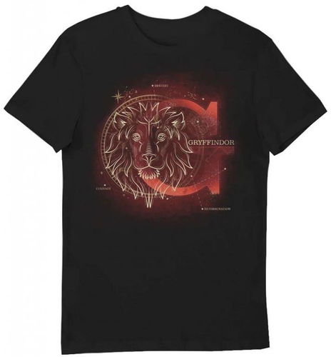 BIOWORLD UK  Harry Potter: Gryffindor, pánské svítící tričko, vel. M - Tričko - Hlavní obrázek