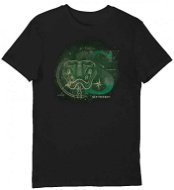 BIOWORLD UK  Harry Potter: Slytherin, pánské svítící tričko - Tričko
