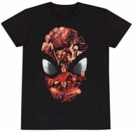 HEROES INC. Marvel Spiderman Videogame: List Of Characters, pánské tričko, vel. XL - Tričko