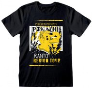 HEROES INC. Pokémon: Kanto Region Tour, pánské tričko, vel. S - Tričko