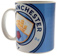 Manchester City FC: Logo And Dots - keramický hrnek - Hrnek