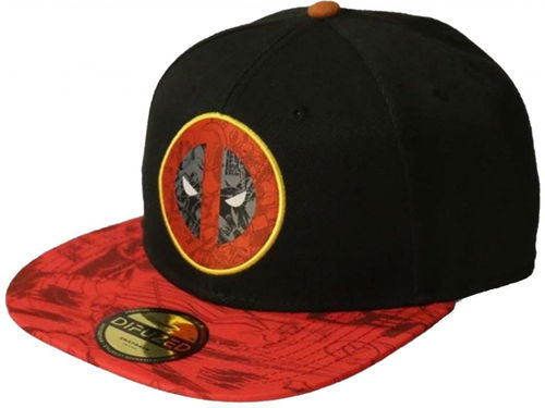 Difuzed Marvel Deadpool Grafitti, snapback kšiltovka - Kšiltovka - Hlavní obrázek